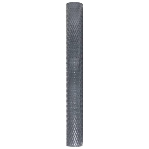 vidaXL balkonskærm, antracit, 300x80 cm, polyrattan