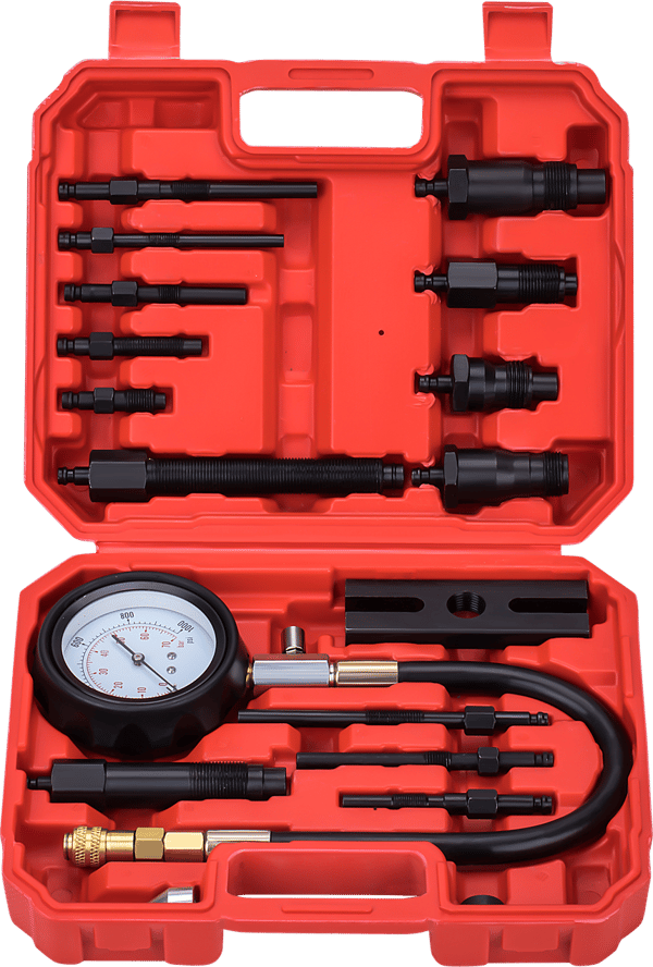 kompressionstrykmåler - kompression - diesel 0-70 BAR MAX fuld KD12516