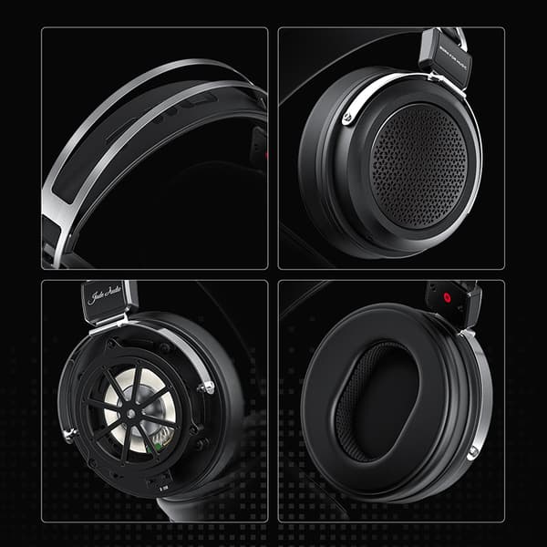 FIIO JT1 SORT OVER-EAR DYNAMISKE HOVEDTELEFONER