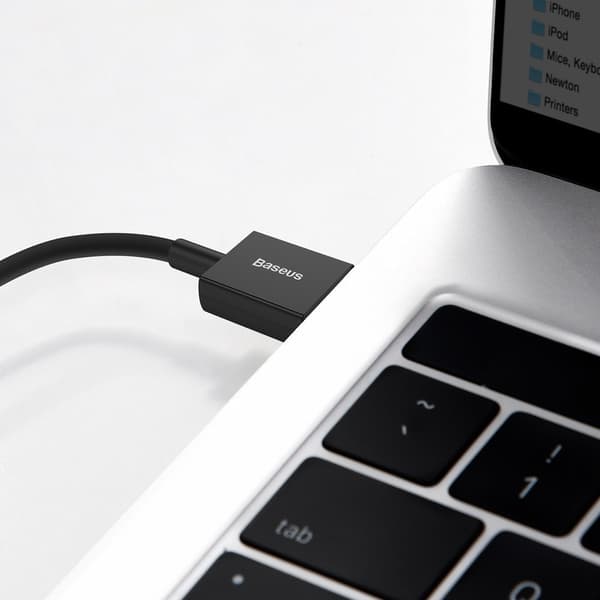 iPhone USB - Lightning-kaapeli 2m - Valkoinen