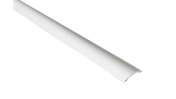 Strip A03 anodiseret sølv 93cm