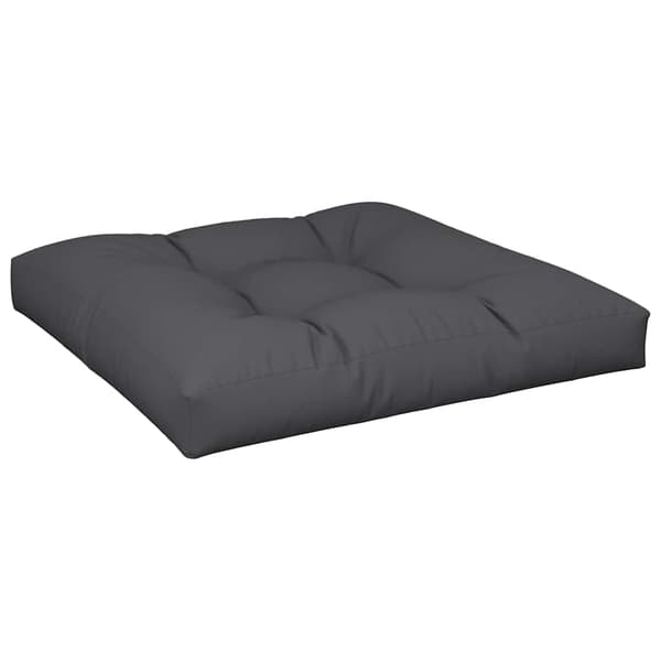 vidaXL pallehynder til sofa, 2 stk., sort, stof