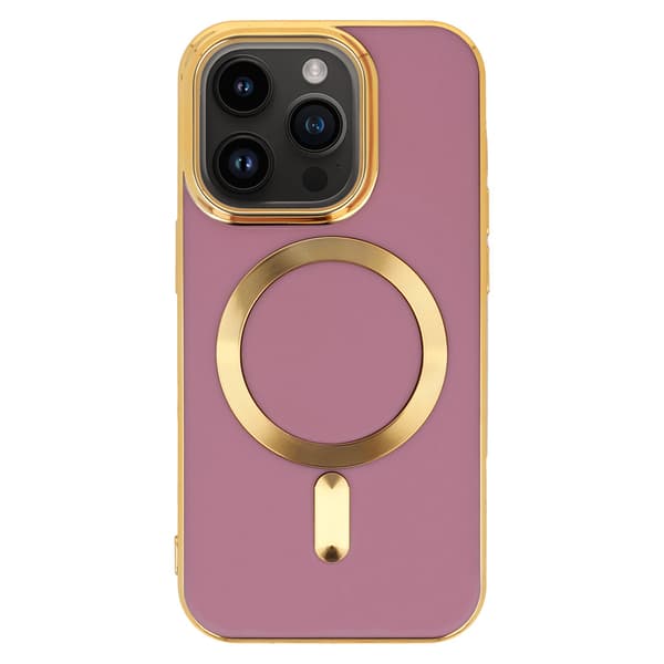 Magnetisk etui til Magsafe til iPhone 14 Pro, lilla
