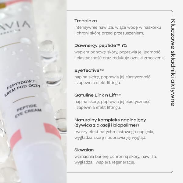 Peptidögonkräm 15 ml - Slavia Cosmetics
