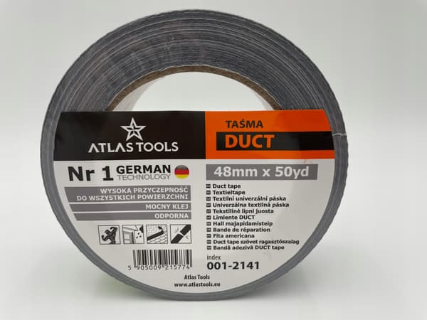 ATLAS TOOLS SILVERTEJP 48 mm/50 yards