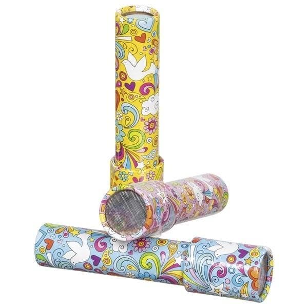 Kaleidoskooppi värikäs pyörresekoitus