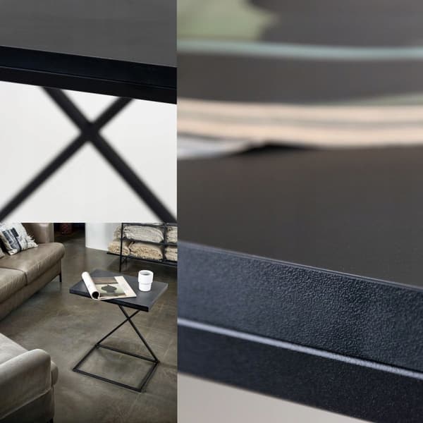 Dit Loft Design sidebord Rioseco 49x35x60 sort metal
