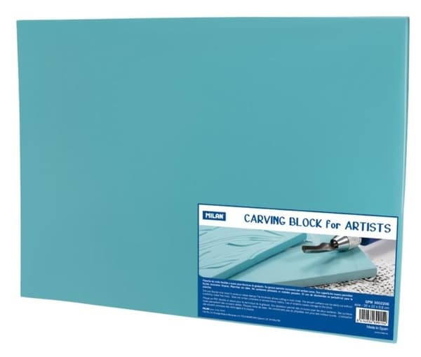 XL linoleumssnitblok 30x22cm MILANO