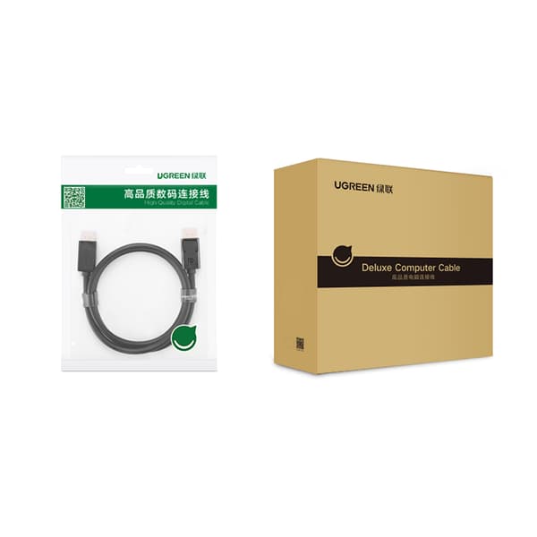 DisplayPort 4K 30Hz 5m musta kaapeli