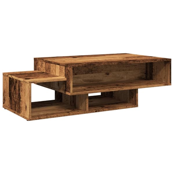 vidaXL Soffbord, Antikträ, 105x55x32 cm