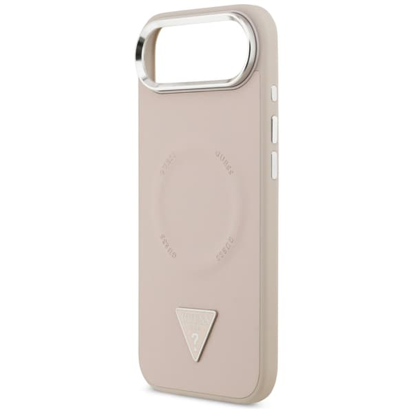 Guess Triangle Logo MagSafe-etui til iPhone Air, pink