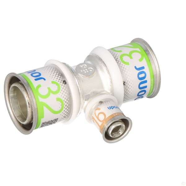Uponor S-Press Plus Reduktions-T-stykke 32-16-32