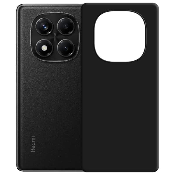 3MK Silikone Etui til Xiaomi Redmi Note 14 Pro 5G, sort