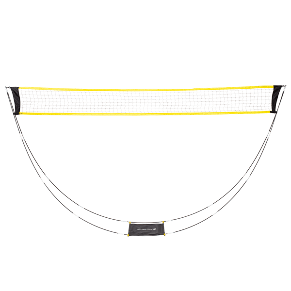 Bærbart 3x1,5m foldbart badminton volleyball tennisnet