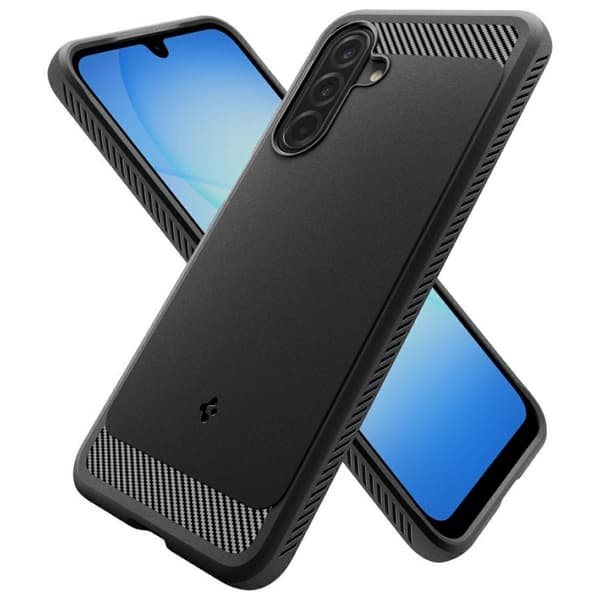 Spigen Rugged Armor cover til Galaxy A17 4G/5G sort