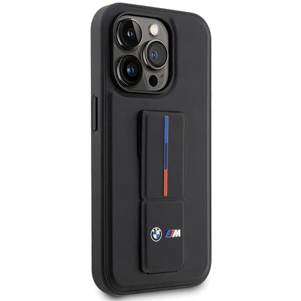 BMW Grip Hot Stamp-cover til iPhone 14 Pro Max, sort