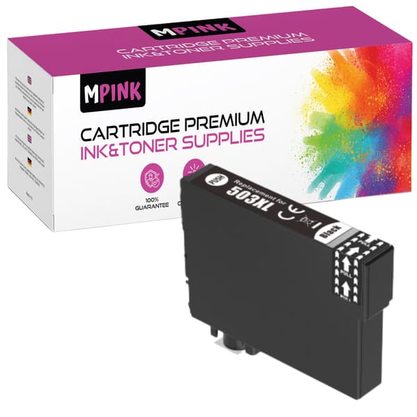 Epson GP-E503XL BK sort - kompatibel blæk