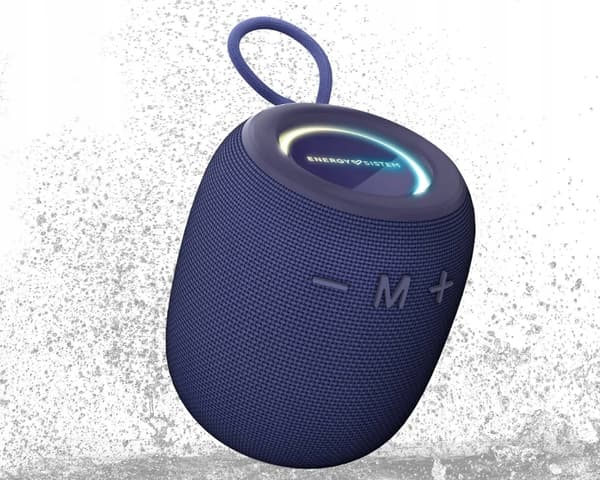 Energy Sistem Bloom marinblå trådlös Bluetooth-högtalare