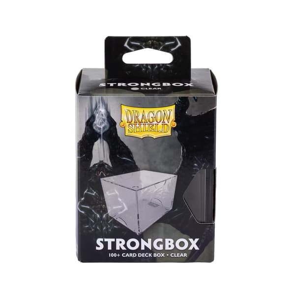 Draksköldkortlåda: Genomskinlig strongbox
