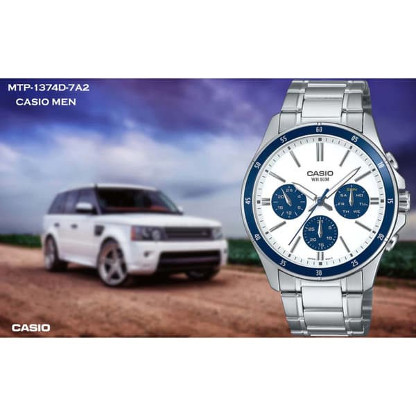 Herrklocka CASIO MTP-1374D-7A2 (zd063f) + Låda