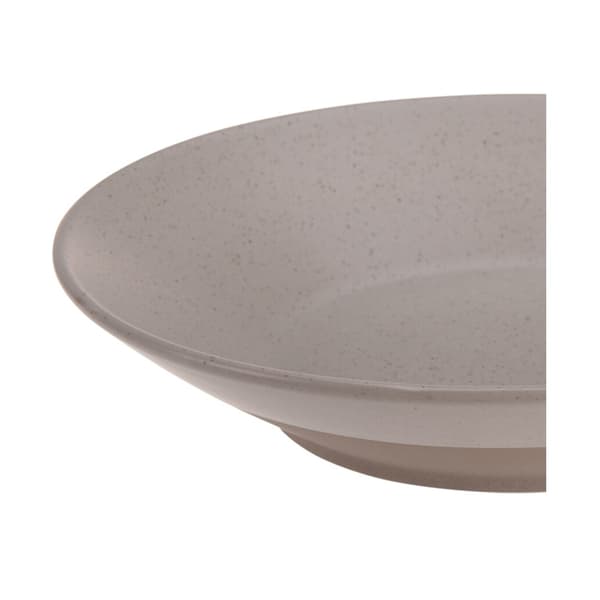Dyb lertallerken beige 21 cm