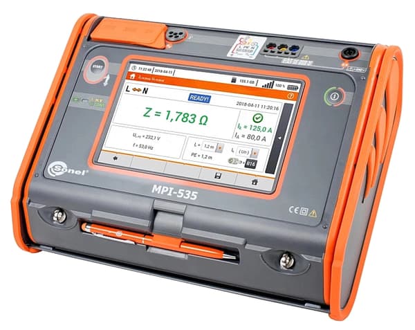 SONEL MPI-535 elinstallationsparametermätare med PE6-program