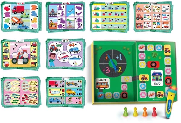 Interaktivt spel Clementoni Talking Pen 500 Frågor Fordon