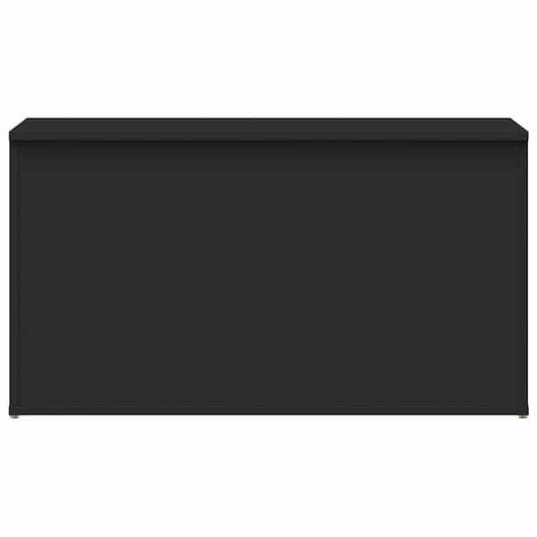 vidaXL kommode, sort, 84x42x46 cm, træbaseret materiale