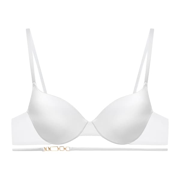 Olla Push-Up -rintaliivit - Vaaleanharmaa 80C