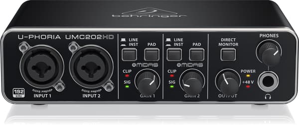 Behringer UMC202HD -äänikortti (27000445)