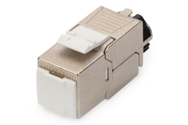 DIGITUS 1xRJ45 CAT 6A Keystone-modul, skärmad