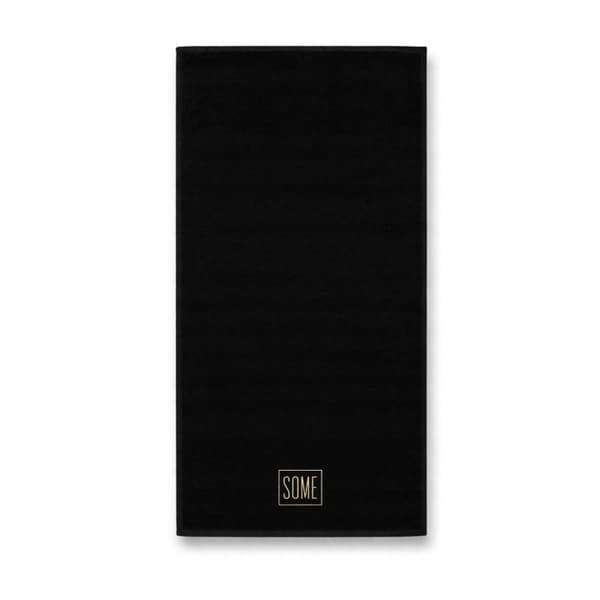 PREMIUM MUSTA PYYHE 30x50cm 800gsm BTW0480BA