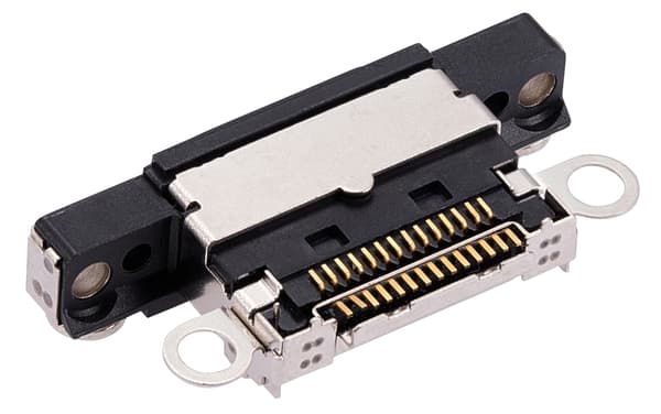 Opladningsport til iPhone 15 (Plus) (Sort)