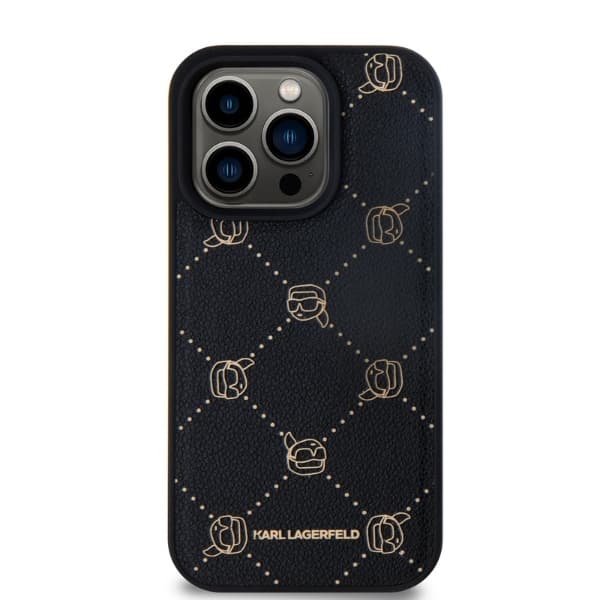 Karl Lagerfeld KLHMP15XPGKHPHK iPhone 15Pro Max 6,7" sort/sort Magsafe Karl Head