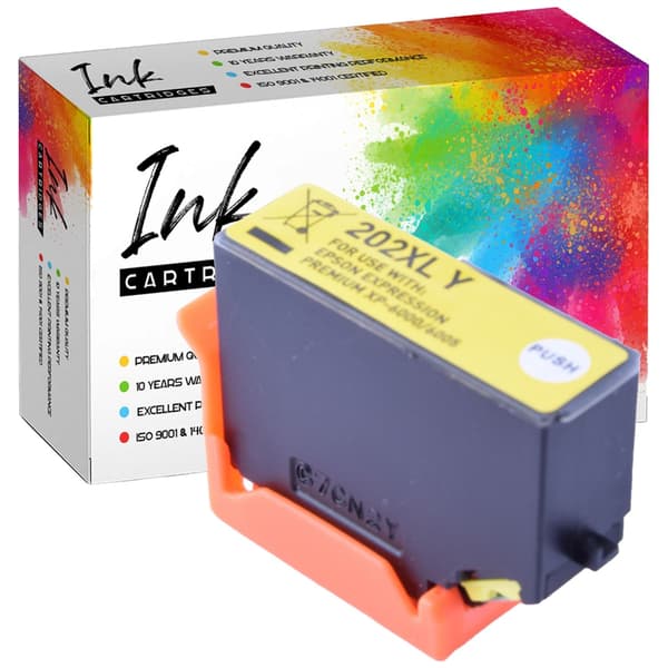 Muste Epson GP-E202XL Y -laitteeseen