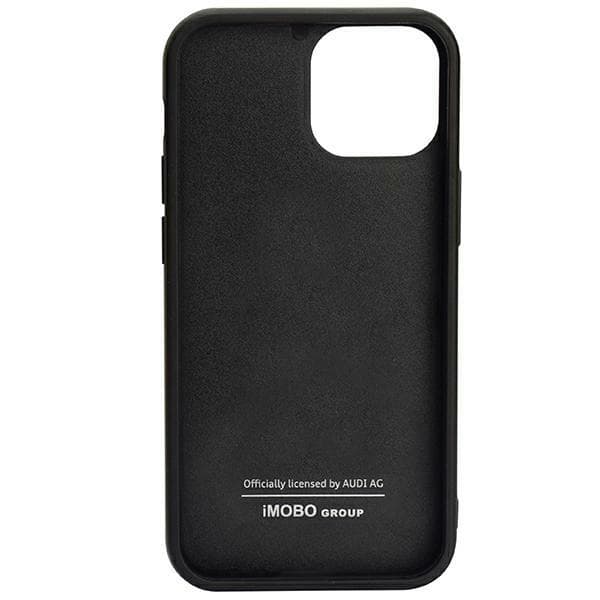Audi Kulfiber Stripe Cover til iPhone 11 / Xr, Sort