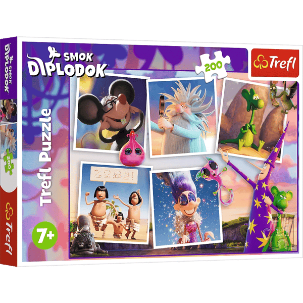 13322 "200" Diplodocusdraken äventyr människofilm