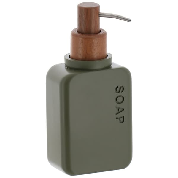Salva sæbedispenser olivengrøn