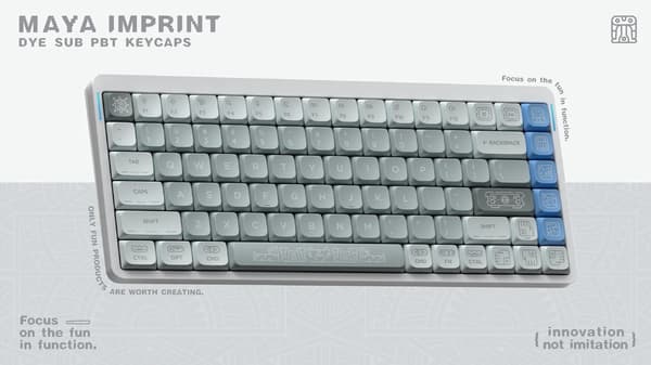 NuPhy - Maya Imprint nSA Dye-sub PBT-taster alt i én