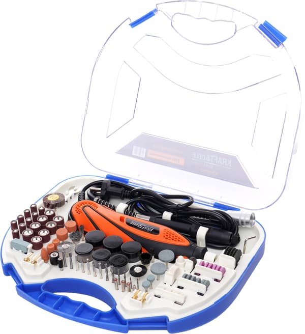 Mini-kværn 270W + tilbehør 210 stk. KD10753