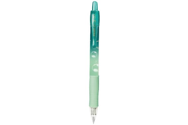 Pilot. G2 Bubble Gelpen. Grøn. Blå refill.