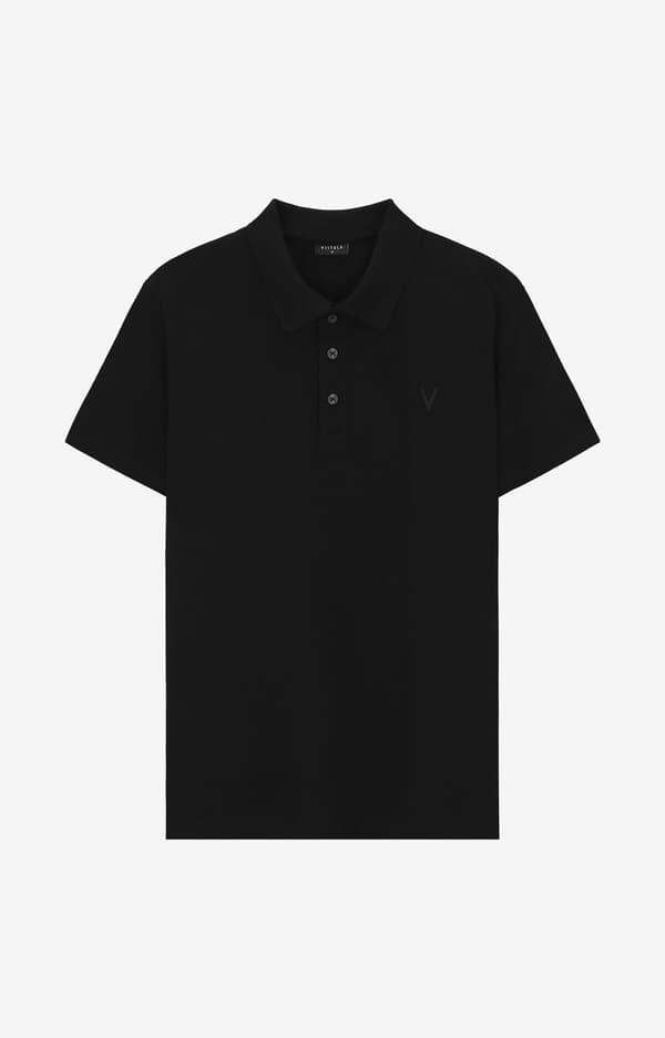Poloshirt med S-logo