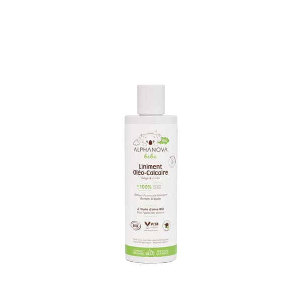 Rengörande emulsion för blöjområdet, 200 ml Alphanova Bebe Bio