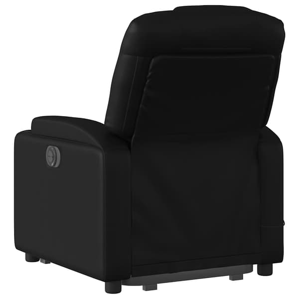 vidaXL elektrisk lænestol med massage, sort