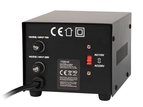 Blæsespændingsomformer 230V til 110V PRT-500W