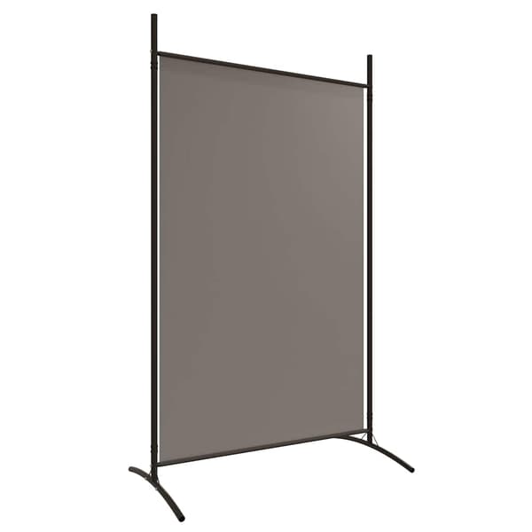 vidaXL 6-panelsskärm, antracit, 520x180 cm, tyg