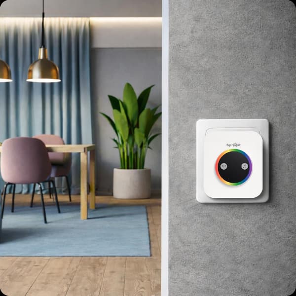 Trådlös dörrklocka 2M01-G06-WW 2T1R Vit