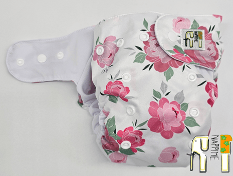 NappiMe COOLMAX POCKET PEONY Vaskbare bleer