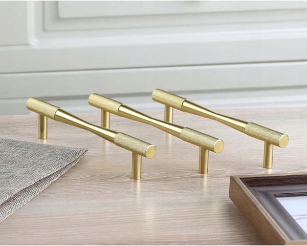 CILEYTION 10 stk. guldmøbelgreb, længde 13 cm, skabsgreb