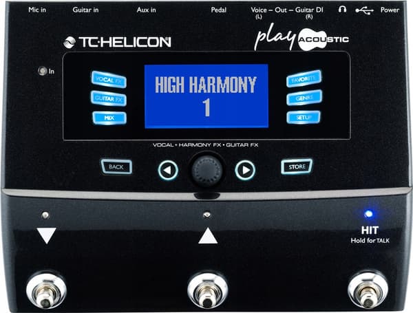 TC Helicon Play Acoustic - vokal- og guitarprocessor